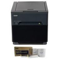 Adorama DNP QW410 4.5 Dye Sublmation Printer 300x300dpi W/DNP QW410 Printer Media 4.5x8 QW410-SET C