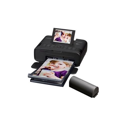  Adorama Canon SELPHY CP1300 Wireless Compact Photo Printer with NB-CP2LH Battery Pack 2234C013