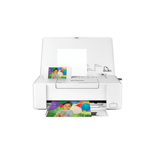  Adorama Epson PictureMate PM-400 Wireless Color Personal Photo Lab Inkjet Printer C11CE84201