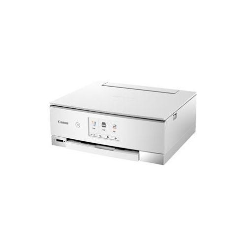  Adorama Canon PIXMA TS8320 Wireless Office All-In-One Inkjet Printer, White 3775C022