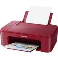 Adorama Canon PIXMA TS3320 Wireless Office All-In-One Printer, Red 3771C042