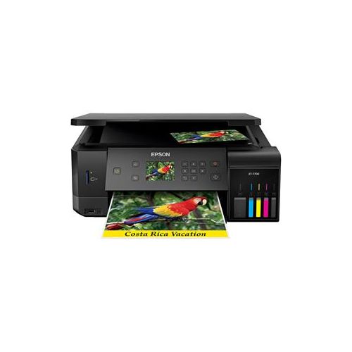  Adorama Epson Expression Premium ET-7700 EcoTank Wireless AIO Supertank Inkjet Printer C11CG15201