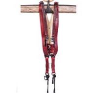 Adorama HoldFast Gear Money Maker Three-Camera Harness, American Bison, Large, Red MM05-AB-RD3-L