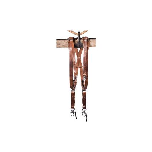  Adorama HoldFast Gear Skinny Money Maker 3-Camera Harness, Water Buffalo, Medium, Tan SMM01-WB-TA3-M