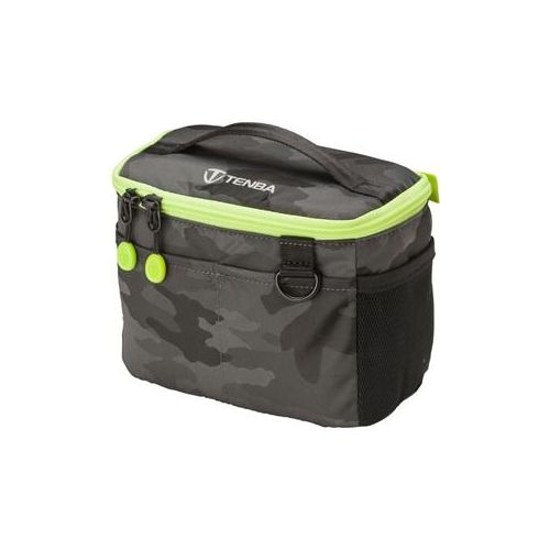  Adorama Tenba BYOB 7 Insert for Mirrorless Camera, Black Camouflage/Lime 636-261