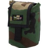 Adorama LensCoat Roll up MOLLE Pouch, Small, Forest Green Camo LCRUSMFG