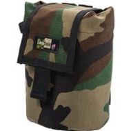 Adorama LensCoat Roll up MOLLE Pouch, Medium, Forest Green Camo LCRUMFG