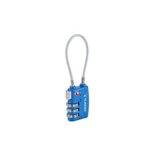  Slinger TSA 3-Dial Combination TSA Lock (Blue) TSA-BL - Adorama