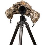 Adorama LensCoat RainCoat 2 Standard for DSLRs With 100-400mm f/5.6, Realtree Max4 LCRC2SM4