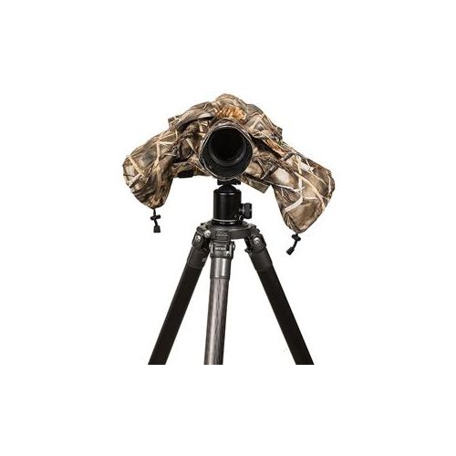  Adorama LensCoat RainCoat 2 Standard for DSLRs With 100-400mm f/5.6, Realtree Max4 LCRC2SM4