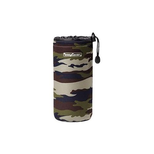  Adorama easyCover 10x22cm (3.93x8.66) Soft Neoprene Lens Pouch, X-Large, Camouflage EA-ECLCXLC