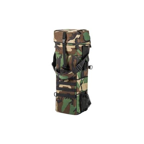  Adorama LensCoat 4Xpandable Long Lens Bag, Forest Green Camo LLB4XFG