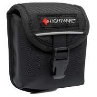 Adorama Lightware Small Padded Lens Pouch f/Lenses up to 5 w/Buckle Closure & BeltLoop GS200