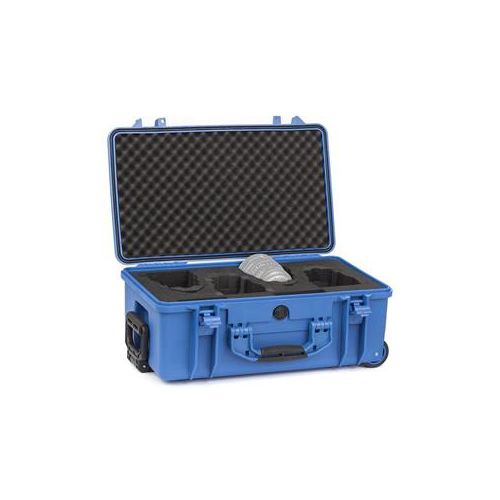  Adorama Schneider Prime Case with Wheels for 4x Xenon FF Lens, Blue 09-1079886