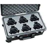 Adorama Jason Cases Protective Case for Set of 6 Arri Ultra Prime Lenses, Compact ARULTRACPL