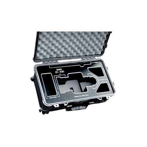  Adorama Jason Cases Case for Zeiss LWZ.3 21-100mm Lens, Black Overlay ZE21100BK