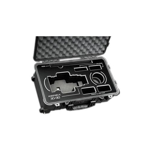  Adorama Jason Cases Case with Laser-Cut Foam for Angenieux EZ-1 30-90mm Lens, Black AN3090EZ1BK