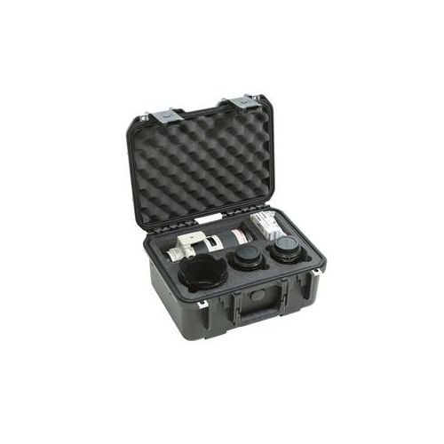  Adorama SKB iSeries Injection Molded Waterproof Case for 3 DSLR Lenses and Accessories 3I-13096LENS