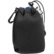 Zing Lens Pouch Medium - Black with Blue Top Hem 561222 - Adorama