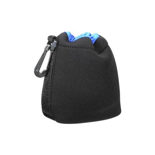  Zing Lens Pouch Small - Black with Blue Top Hem 560102 - Adorama