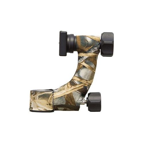  Adorama LensCoat Neoprene Cover for Induro GHB1 Gimbal Head, Realtree Max4 LCIGHB1M4