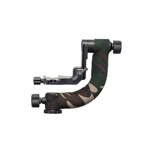  Adorama LensCoat Neoprene Cover for Jobu DMG-HD4 Gimbal Head, Forest Green Camo LCJHD4FG