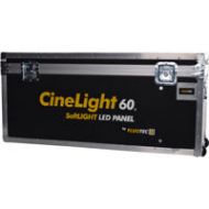 Adorama Fluotec Flight Case for CineLight 60 with Handle and Wheels G6CNT158