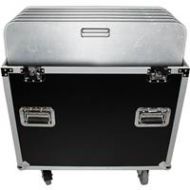 Adorama ProX XS-6XBP2424 Flight Road Case, Holds 6 Pieces 24x24 Aluminum Base Plates XS-6XBP2424