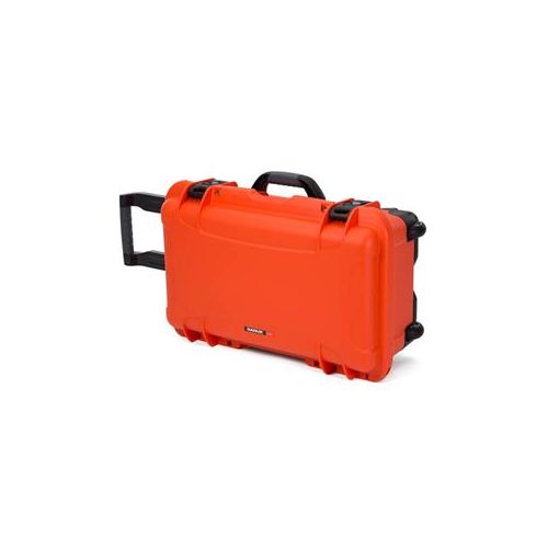  Adorama Nanuk Media Series 935 Wheeled Waterproof Hard Case with Foam Insert, Orange 935-EDSLR3