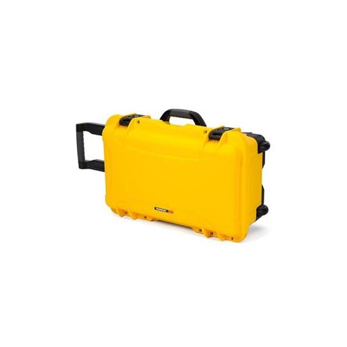  Adorama Nanuk Media Series 935 Wheeled Waterproof Hard Case with Foam Insert, Yellow 935-EDSLR4