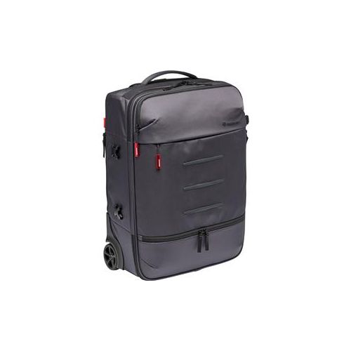  Adorama Manfrotto Manhattan Runner-50 Roller Bag for DSLR/CSC Camera, Gray MB MN-R-RN-50