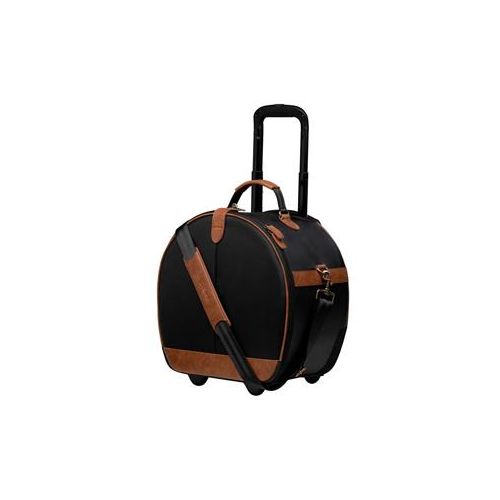  Tenba Sue Bryce Hat Box Roller Bag, Black/Brown 637-806 - Adorama