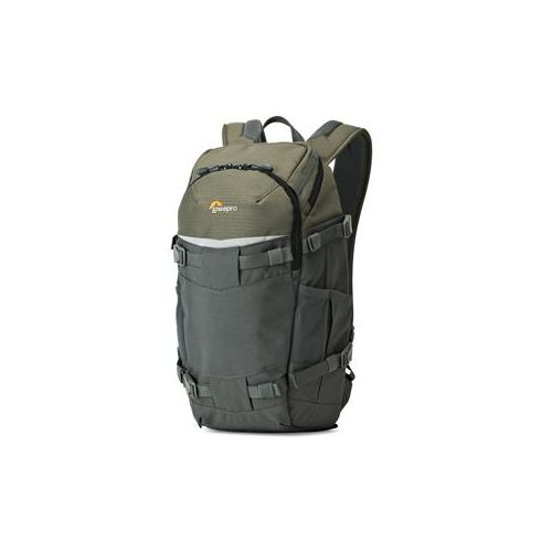  Adorama Lowepro Flipside Trek BP 250 AW Backpack, for Camera, DJI Mavic, Gray/Dark Green LP37014