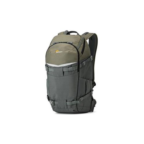  Adorama Lowepro Flipside Trek BP 350 AW Backpack, for Camera, DJI Mavic, Gray/Dark Green LP37015