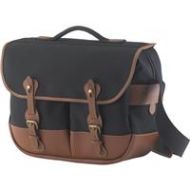 Adorama Billingham Eventer Camera Bag, Black Canvas/Tan Leather BI 504501-70