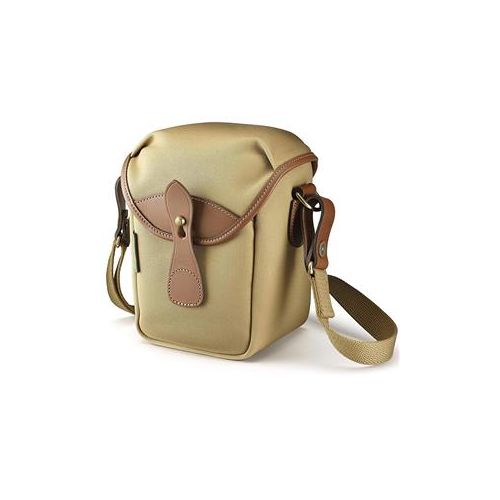  Adorama Billingham 72 Small Camera Bag, Khaki Canvas and Tan Leather BI 500133-70