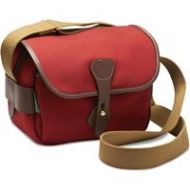 Adorama Billingham S2 Shoulder Bag, Burgundy Canvas/Chocolate Leather BI 501414-54