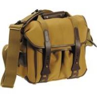 Adorama Billingham 107 Bag for DSLR Camera with 2 Lenses & Accessories, Khaki/Chocolate BI 506134-54