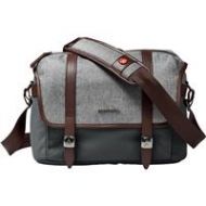 Adorama Manfrotto Lifestyle Windsor Messenger Bag for Premium CSC Camera, Small, Gray MB LF-WN-MS
