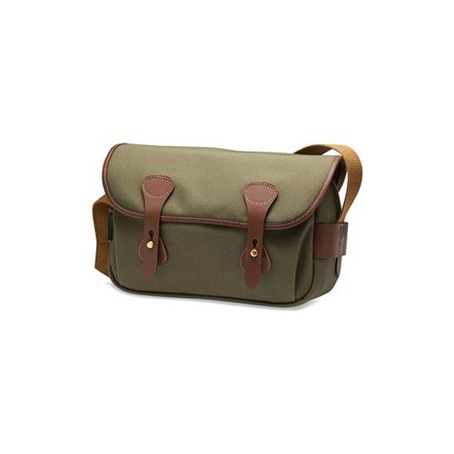  Adorama Billingham S3 Shoulder Bag, Sage FibreNyte/Chocolate Leather BI 501548-54