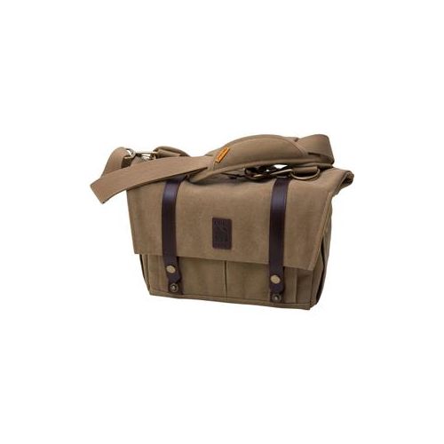  Adorama Ape Case Traveler Series Messenger Bag for DSLR Camera with Lens and Flash, Tan ACTR500TN