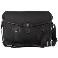 Adorama Barber Shop Pageboy Messenger Camera Bag, Small, Black Cordura & Leather BBS-PB-3