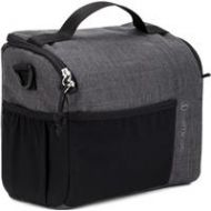 Adorama Tamrac Tradewind 6.8 Shoulder Bag for DSLR, 2 Lenses & Flash, Dark Grey T1415-1919