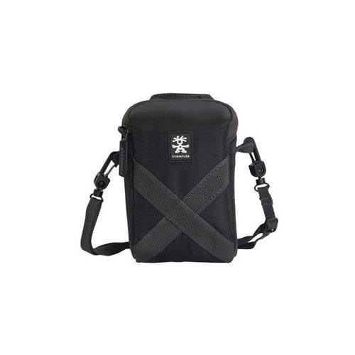  Adorama Crumpler The Drewbob 100 Camera Pouch, Ripstop Nylon, Black/Black Anthracite DBC100-001