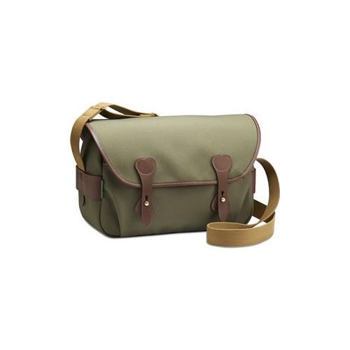  Adorama Billingham S4 Shoulder Bag, Sage FibreNyte/Chocolate Leather BI 501648-54