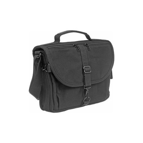  Adorama Domke F-802 Reporters Canvas Satchel Camera Bag, Black 70182B