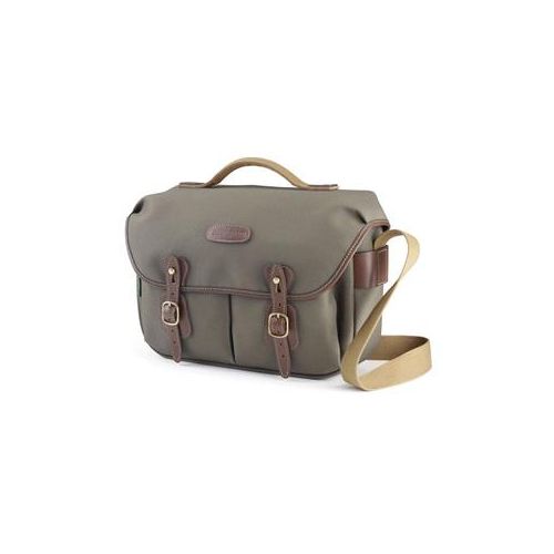  Adorama Billingham Hadley Pro Shoulder Bag, Sage FibreNyte Front with Chocolate Leather BI 505248-54
