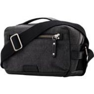 Adorama Tenba Cooper 6 Luxury Canvas Camera Bag with Leather Accents, Gray 637-405