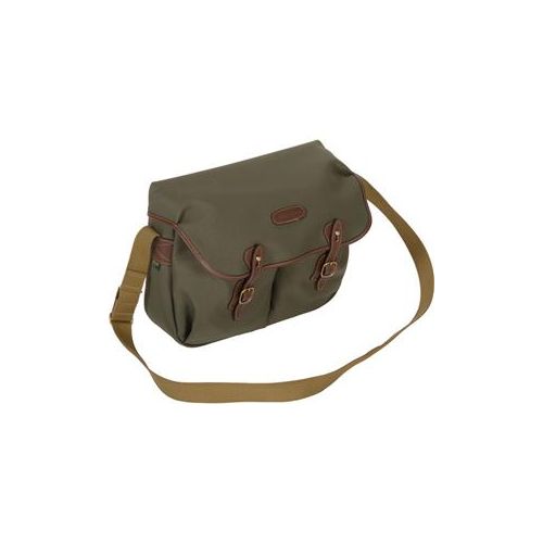 Adorama Billingham Hadley Shoulder Bag, Large, Sage with Chocolate Leather Trim BI 503548-54