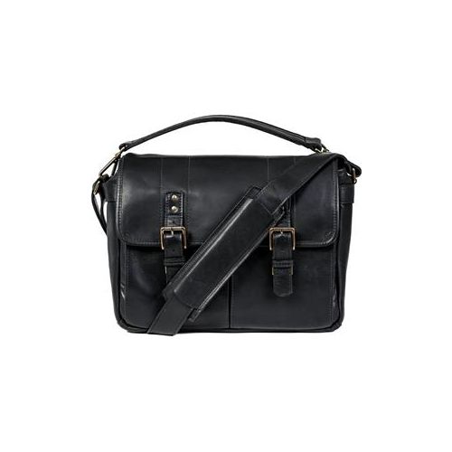  Adorama ONA The Prince Street Camera Messenger Bag (Italian Leather, Black) ONA5-024LBL